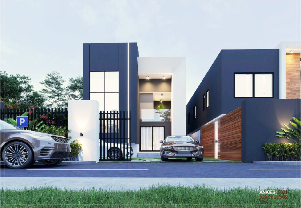 Three Units 4-Bedroom Town Houses – Abelenkpe, Accra